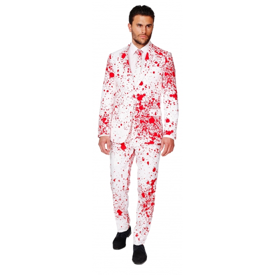 Halloween - Halloween heren kostuum met bloedspatten