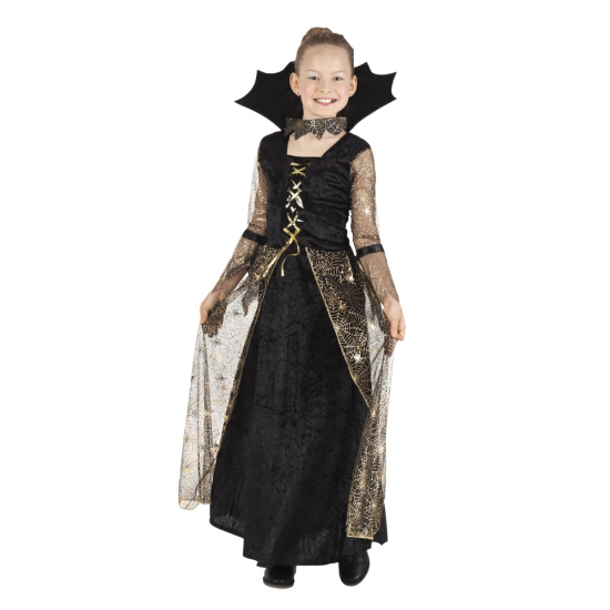 Halloween - Heksen jurk Adrienne voor meisjes