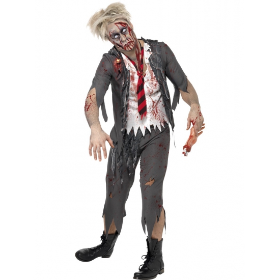 Halloween - High school zombie kostuum voor heren