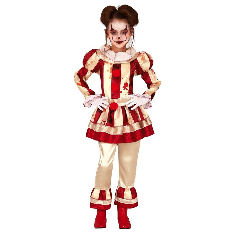 Halloween - Horror clown Candy verkleed kostuum voor meisjes