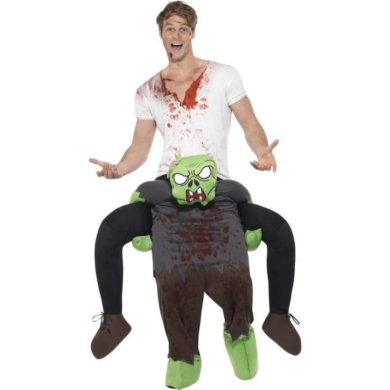 Halloween - Instapkostuum zombie voor volwassenen