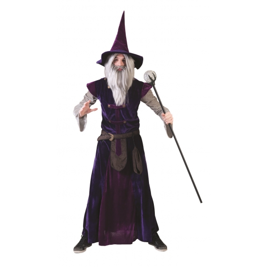 Halloween - Tovenaar kostuum incl. hoed