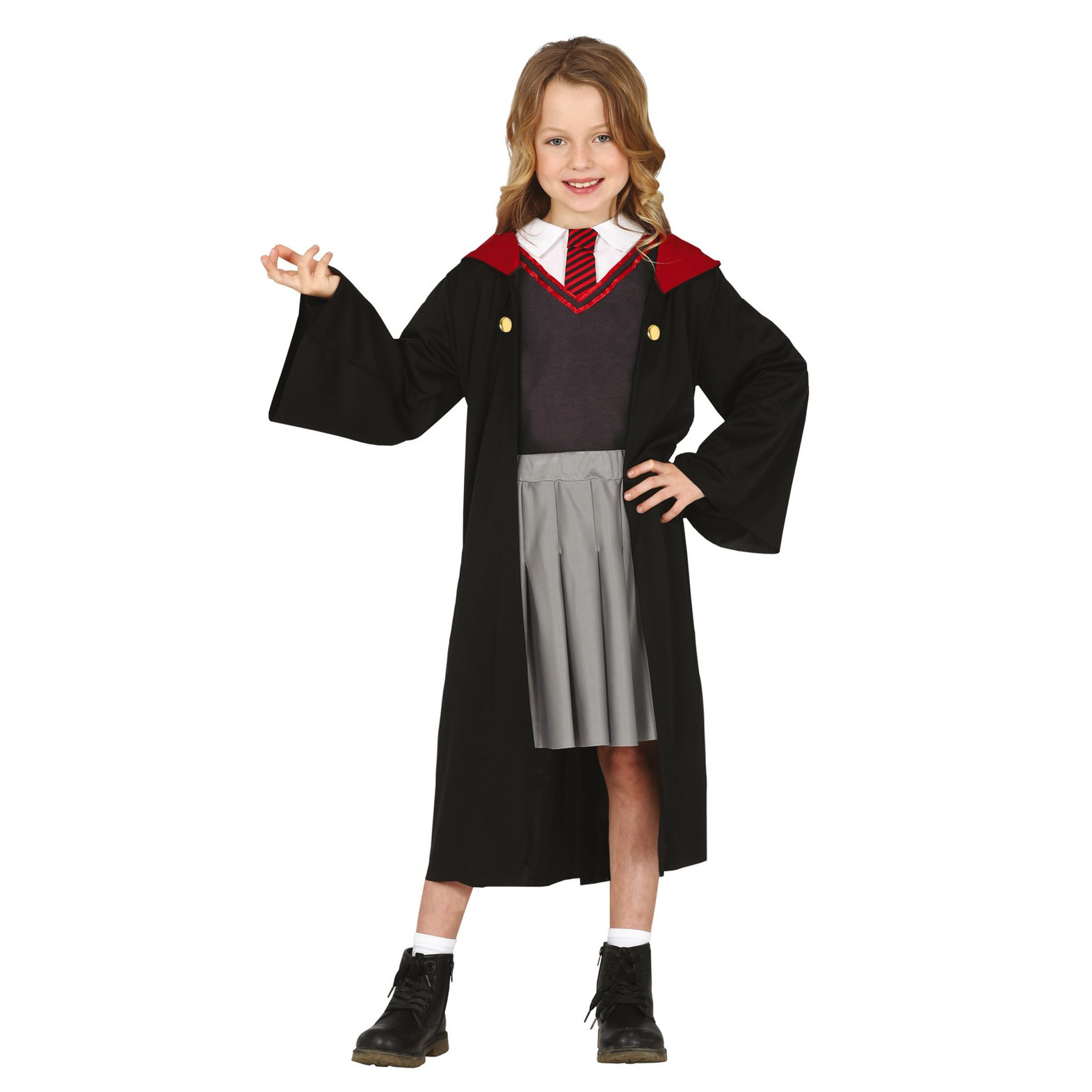 Halloween - Tovenaar student horror kostuum voor meisjes