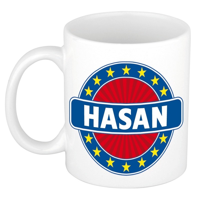 Hasan naam koffie mok-beker 300 ml