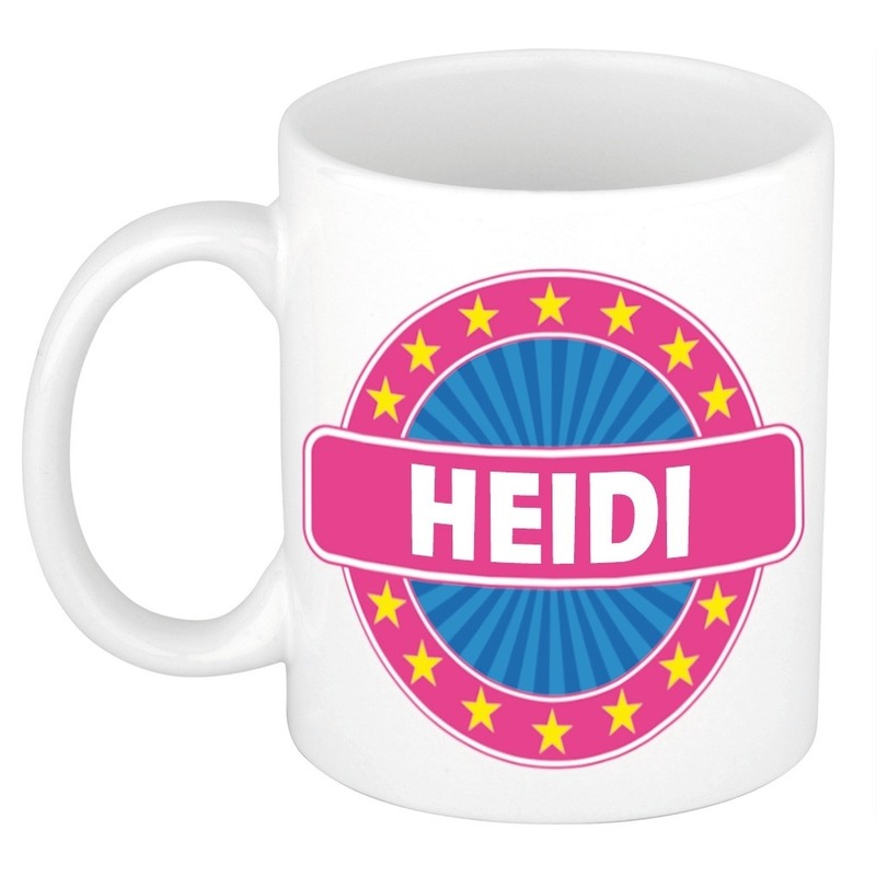 Heidi naam koffie mok-beker 300 ml