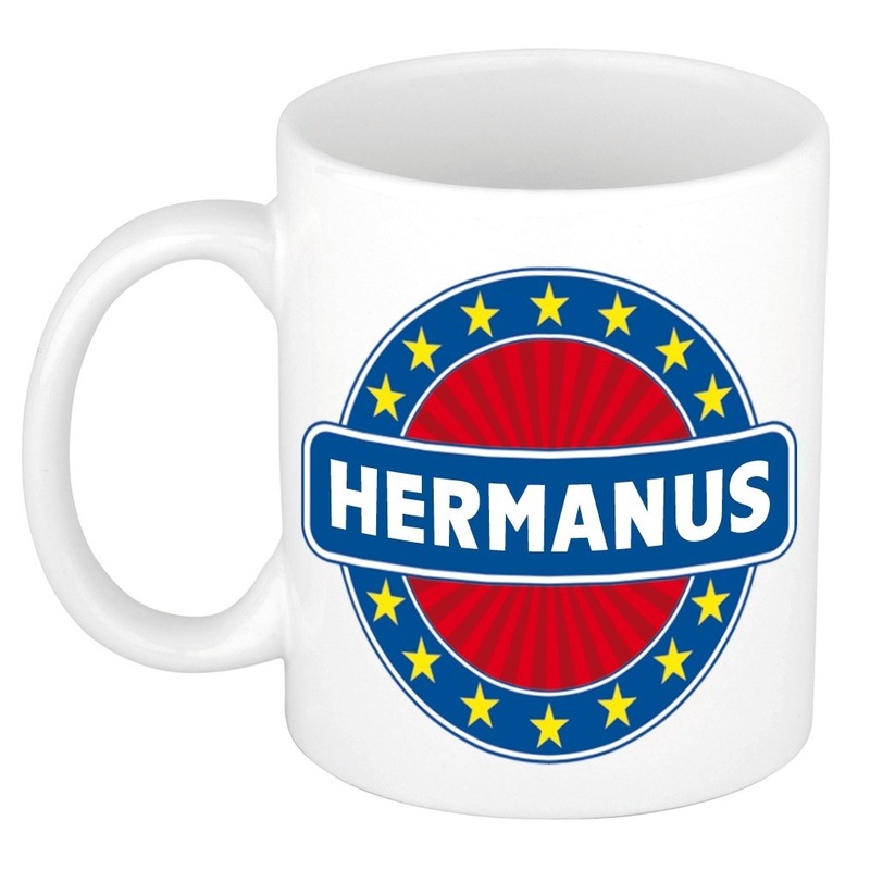 Hermanus naam koffie mok-beker 300 ml