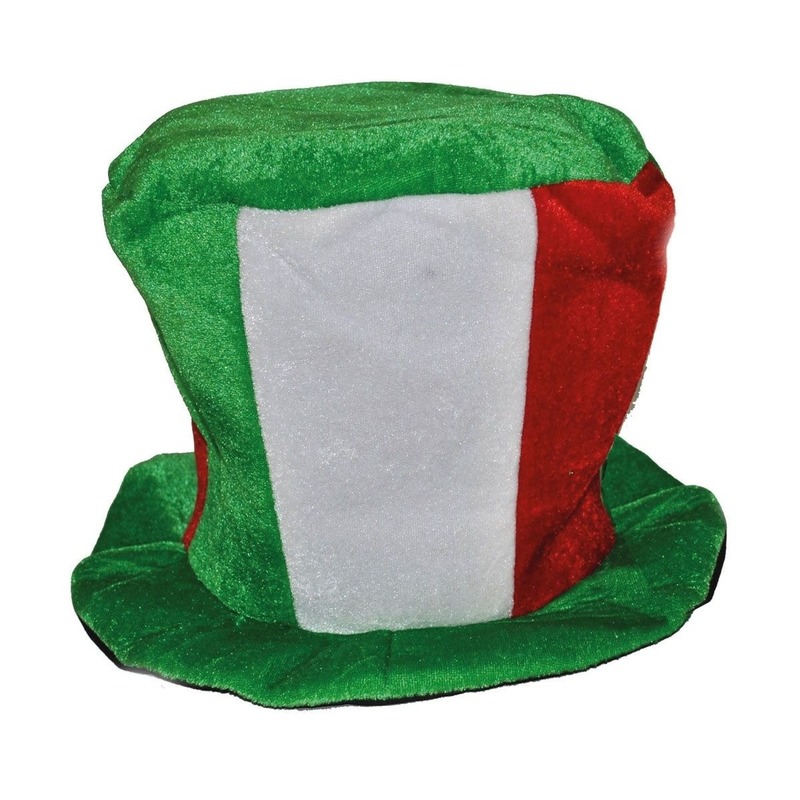 Hoge fluwelen hoed Italie-Hongarije