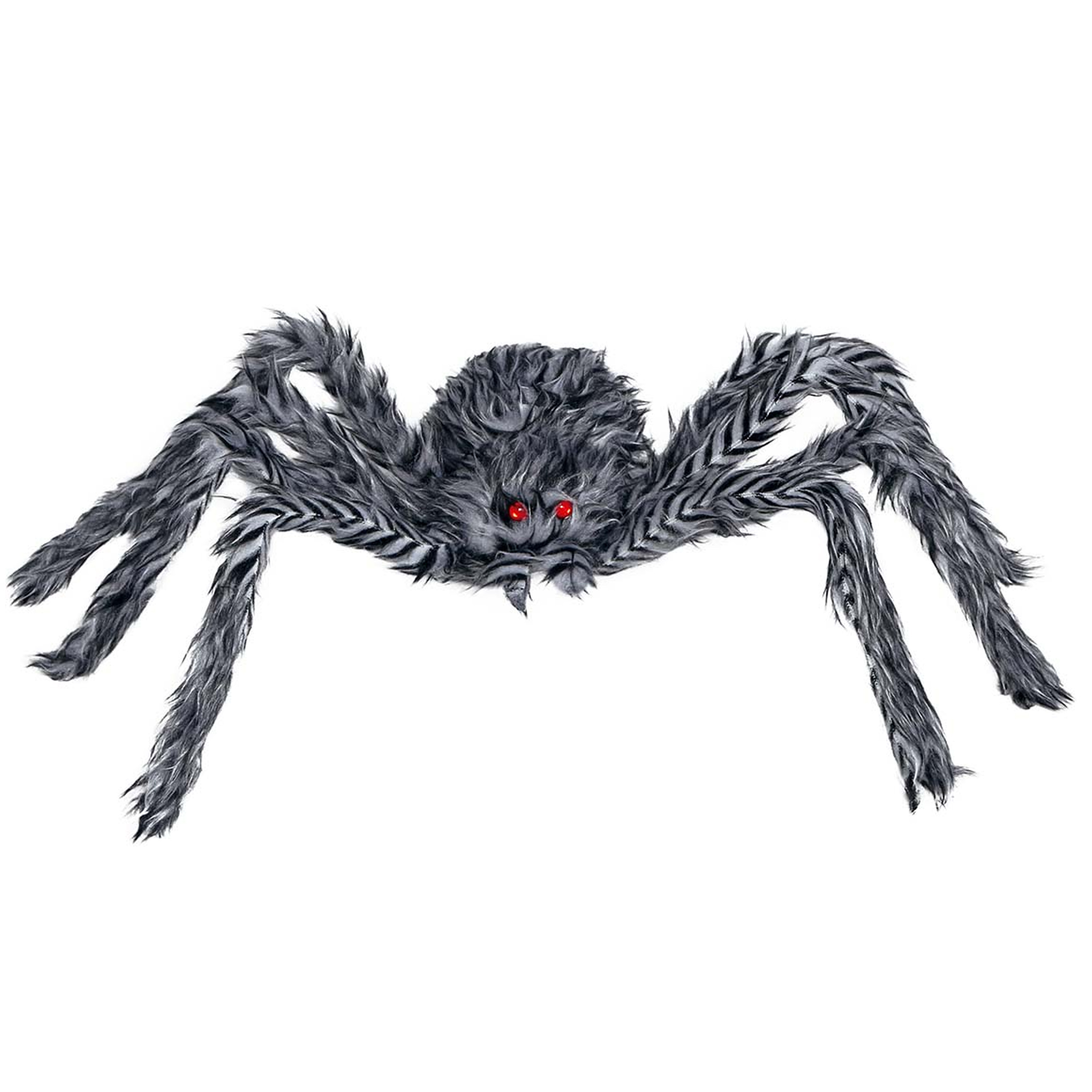 Horror spin groot Halloween decoratie-versiering grijs 60 cm