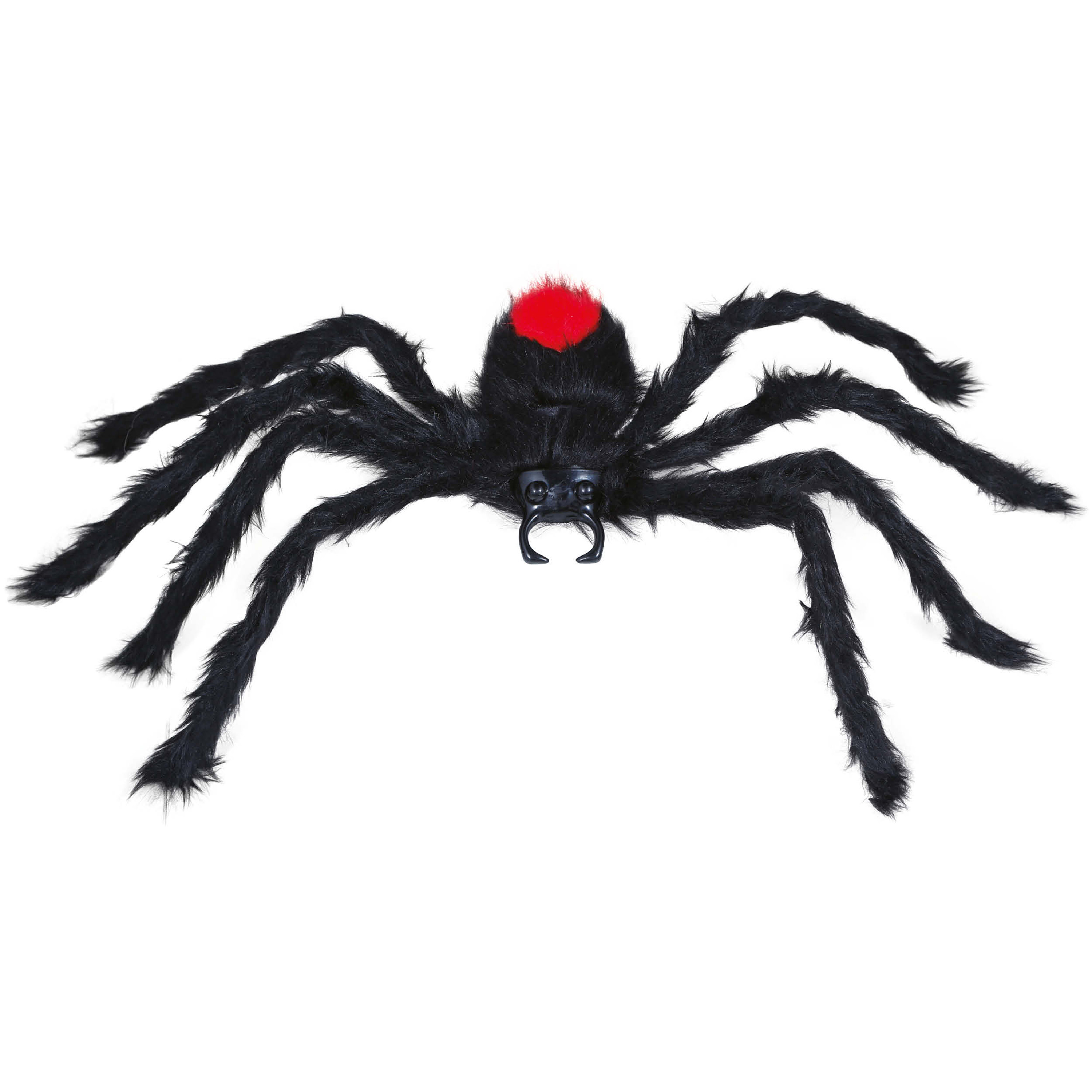 Horror spin groot - Halloween decoratie/versiering - zwart - 60 cm