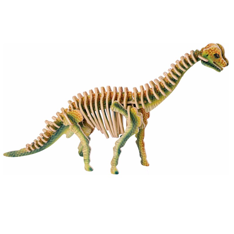 Houten 3D puzzel Brachiosaurus