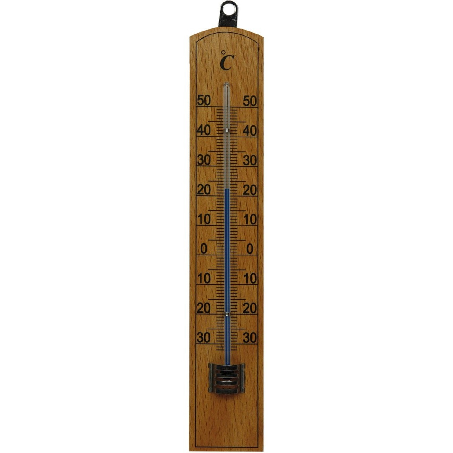 Houten thermometer voor buiten 20 cm
