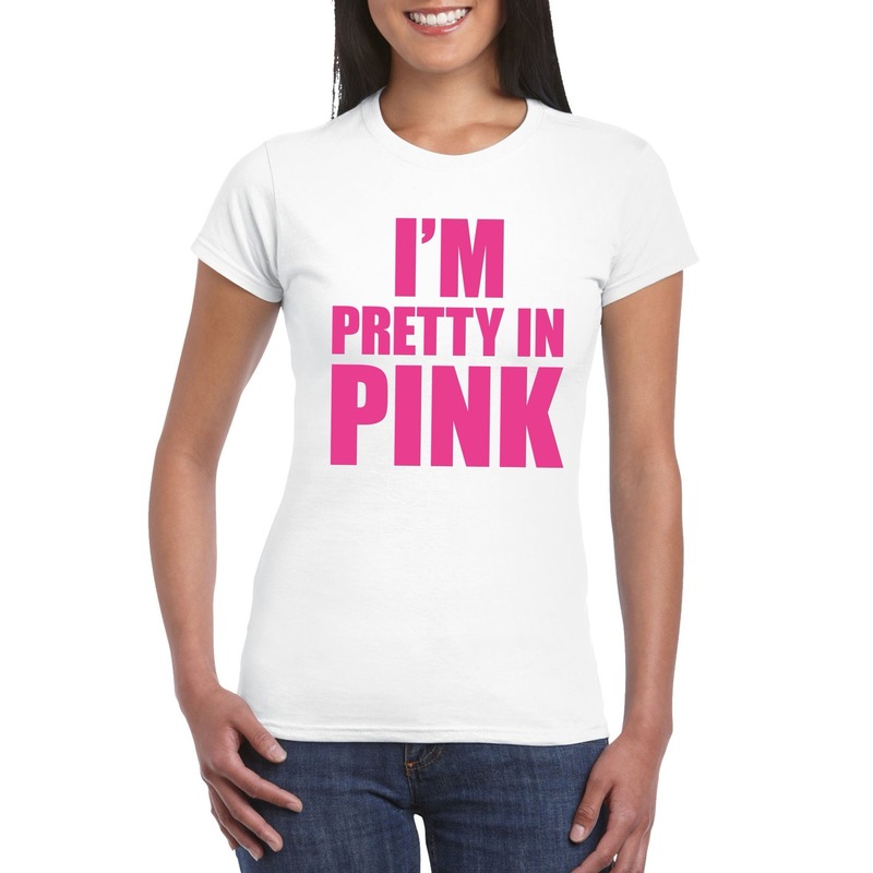 I am pretty in pink shirt wit dames