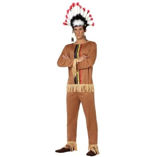 Indianen Pallaton verkleed pak/kostuum voor heren
