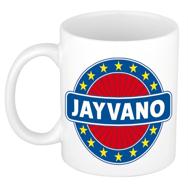 Jayvano naam koffie mok-beker 300 ml