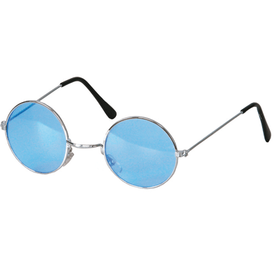 John Lennon Flower Power verkleed bril blauw