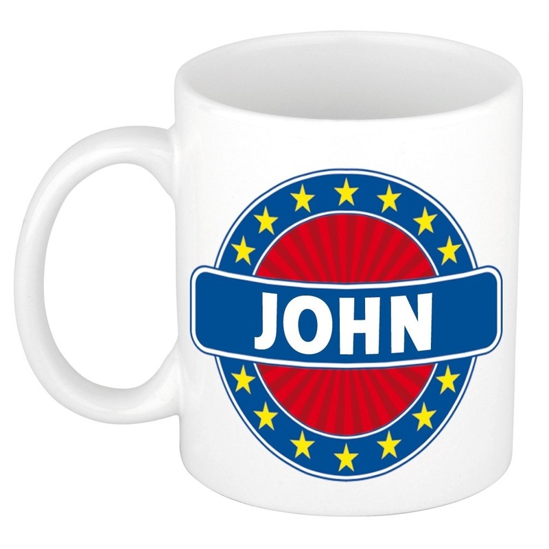 John naam koffie mok-beker 300 ml