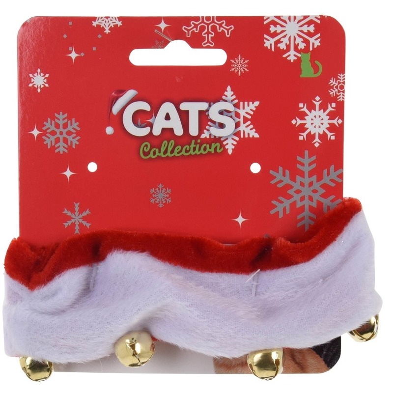 Kerst halsband voor katten-poezen