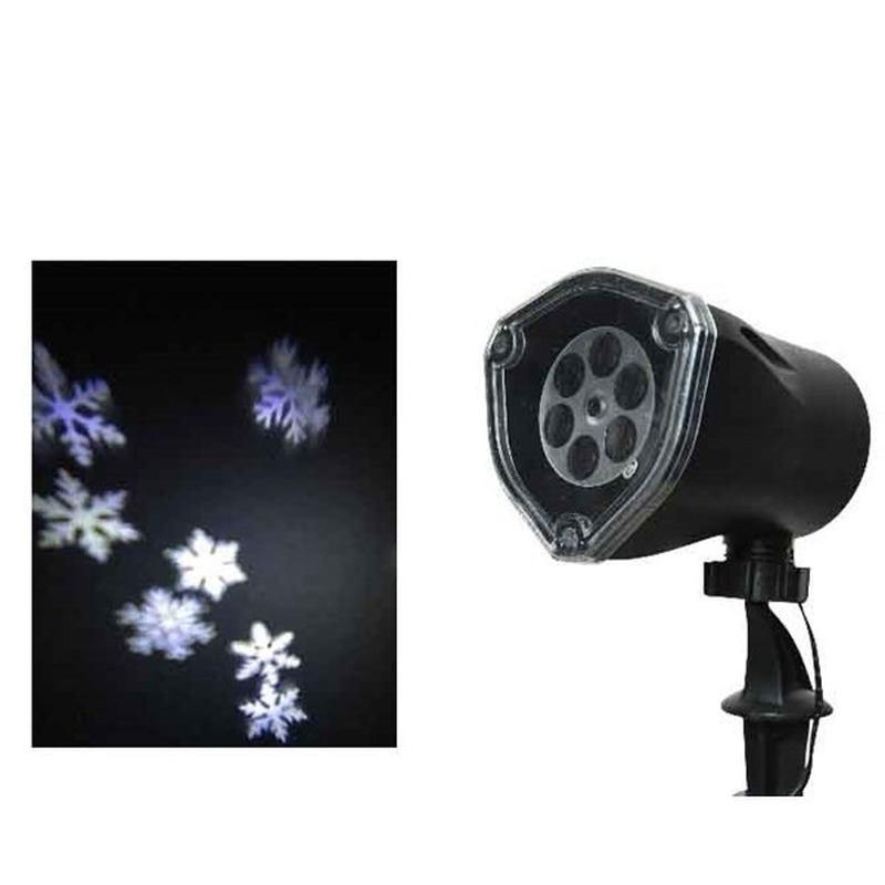 Kerst sneeuwvlokken projector voor buiten
