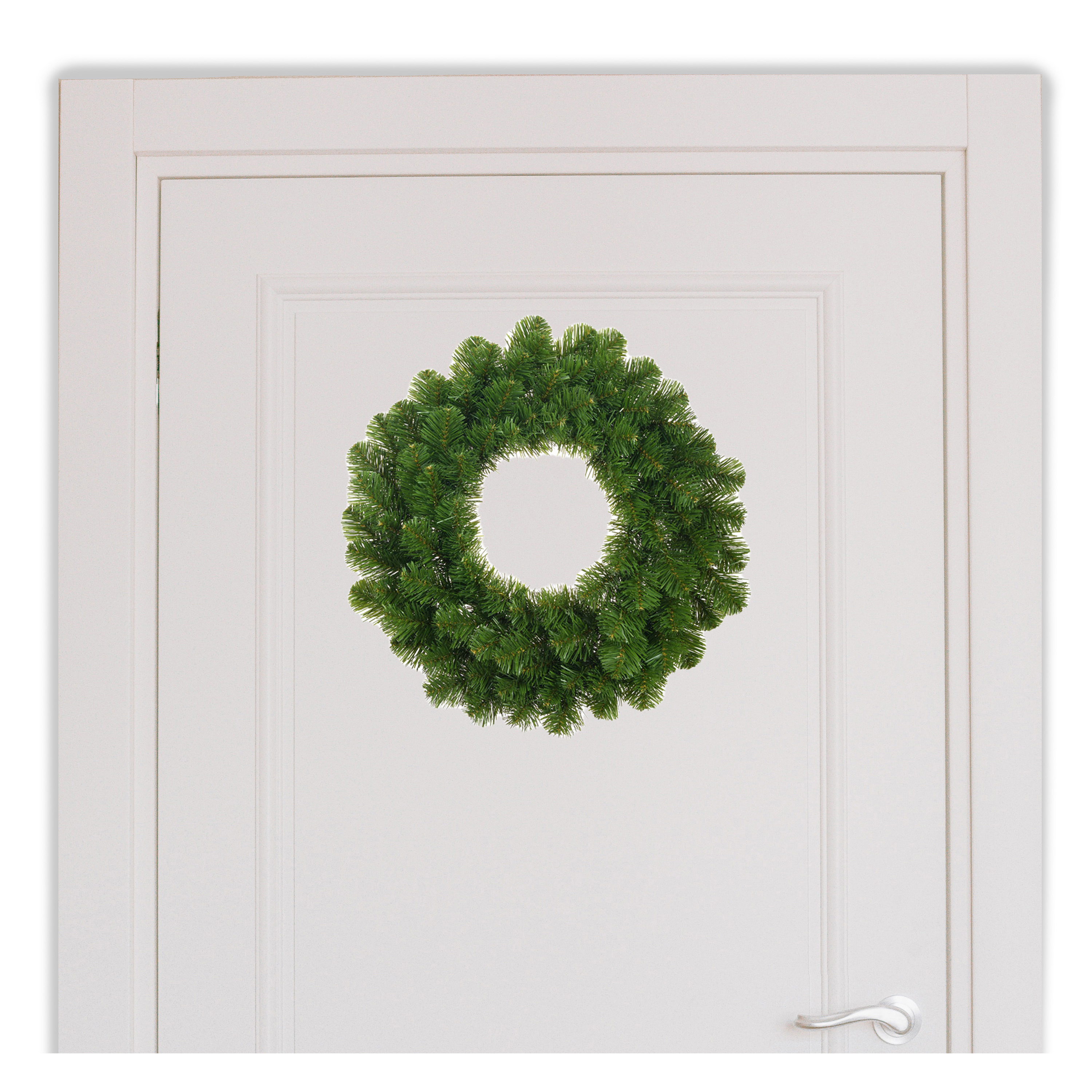 Kerstkrans-dennenkrans groen D45 cm