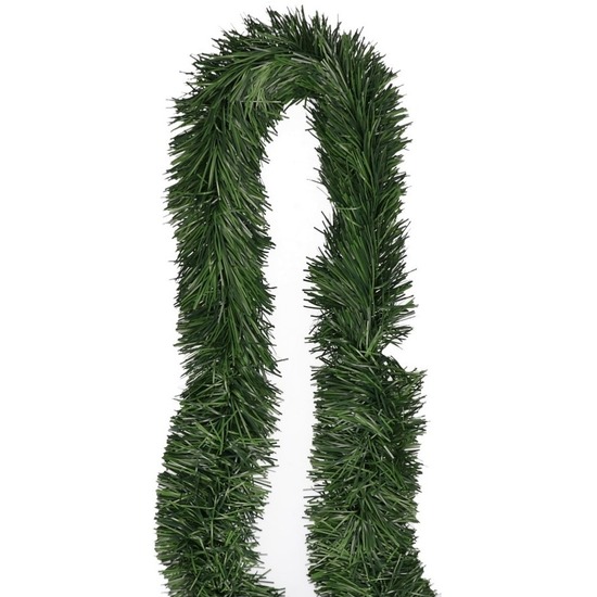 Kerstslinger groen 5 meter kunststof dennenslinger-guirlande