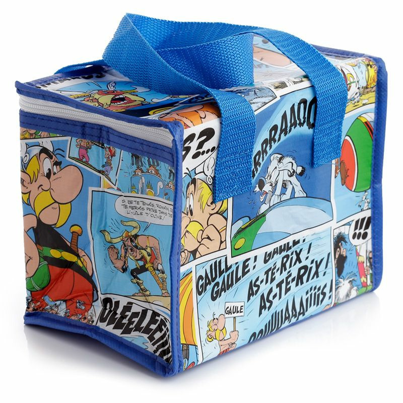 Kleine lunch koeltas Asterix print 20 x 13 x 16 4,4 liter