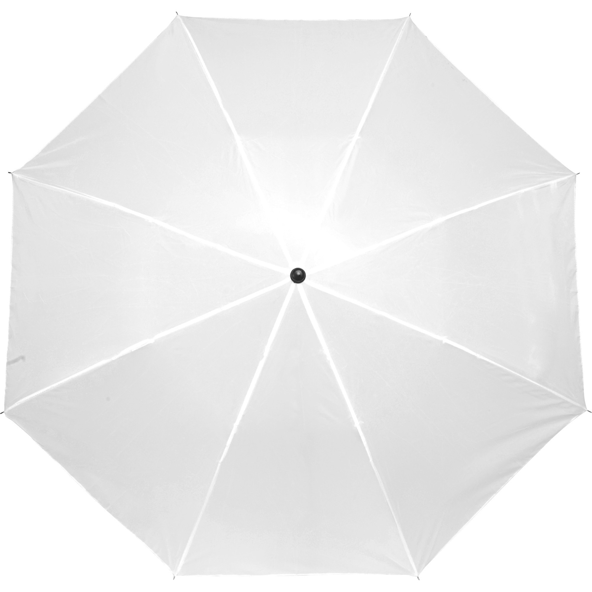 Kleine opvouwbare paraplu wit 93 cm