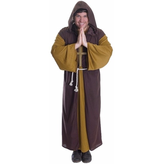 Klooster monnik/priester verkleed kostuum voor heren