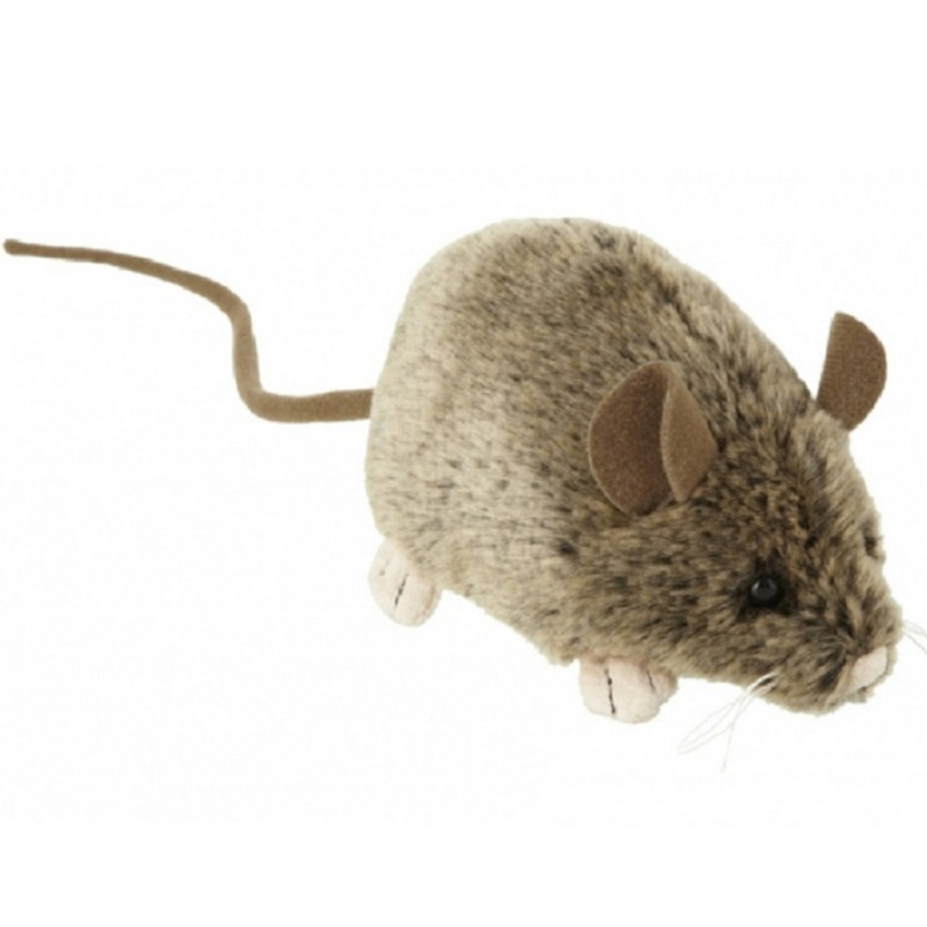 Nature Planet Knuffel muis/muizen van 12 cm -