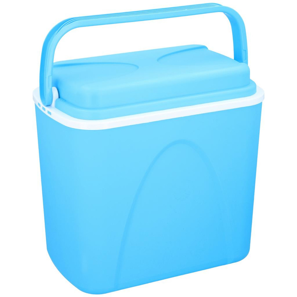 Koelbox blauw 24 liter 39 x 25 x 38 cm