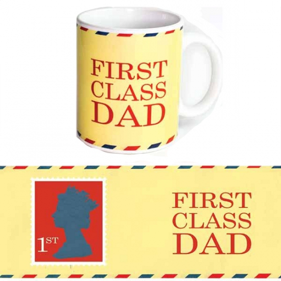Koffie mok First Class Dad