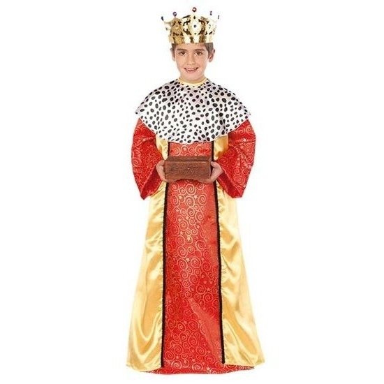 Koning Melchior kostuum voor jongens 3-koningen kerst kostuum