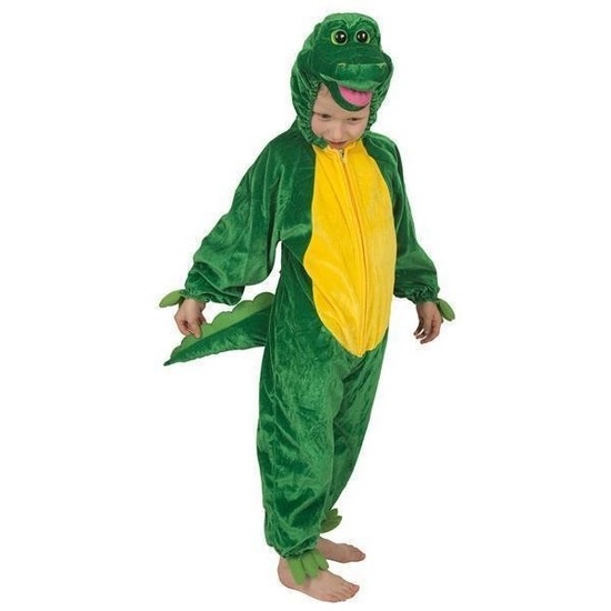 Krokodil kinder kostuum pluche