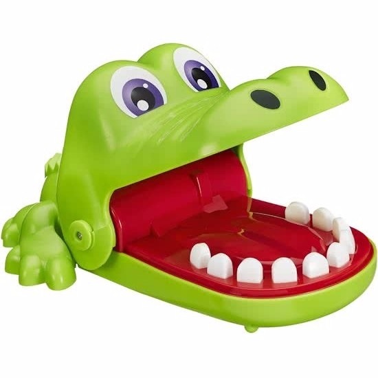 Krokodil met kiespijn spel Hasbro