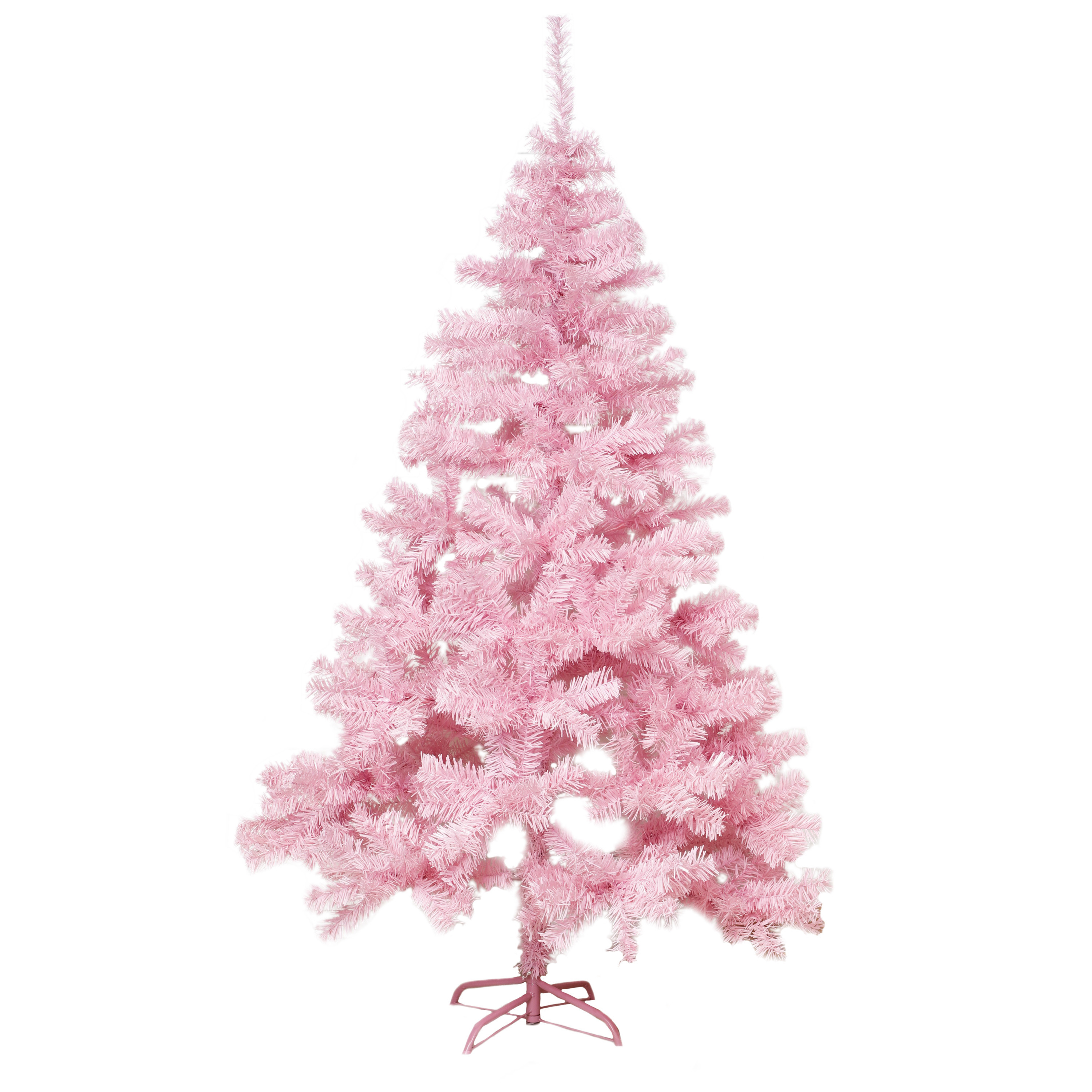 Kunst kerstboom-kunstboom roze 180 cm