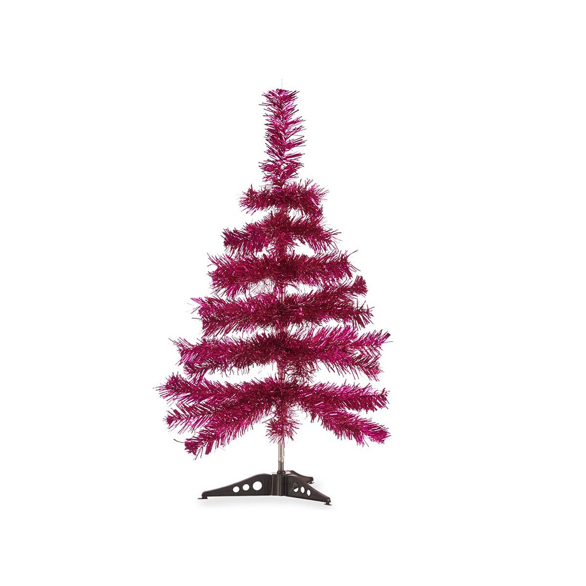 Kunstboom-kunst kerstboom -fuchsia roze 60 cm klein model