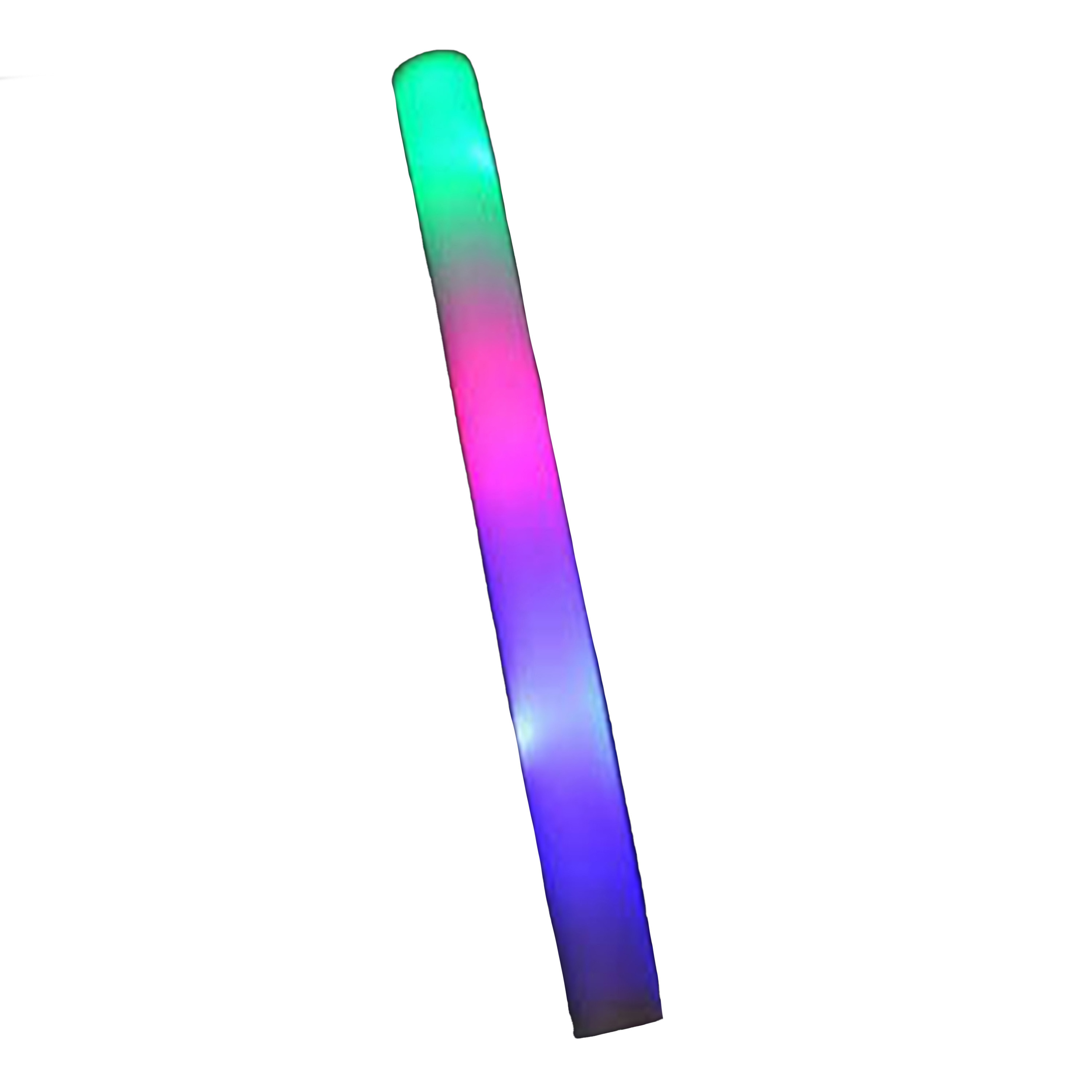 Led foam stick-lichtstaaf multi colour 45 cm