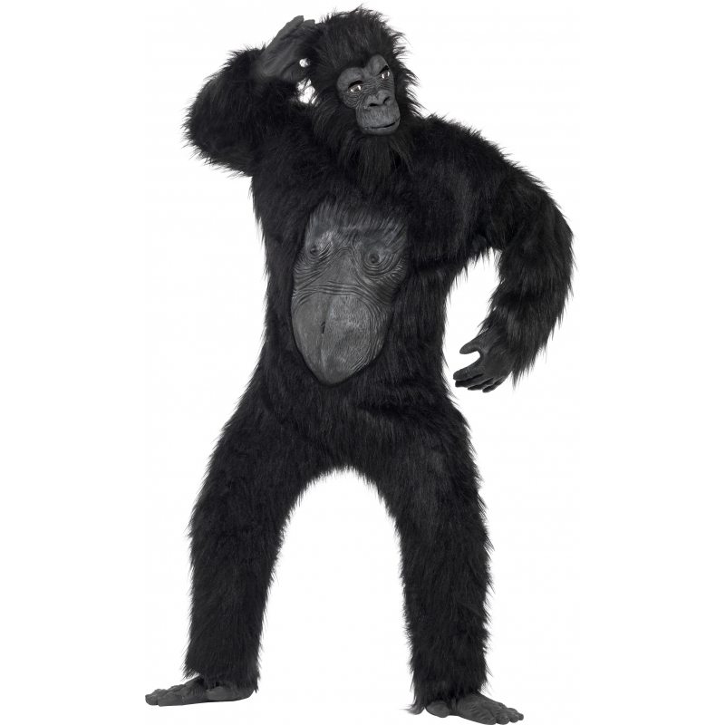 Luxe gorilla kostuum
