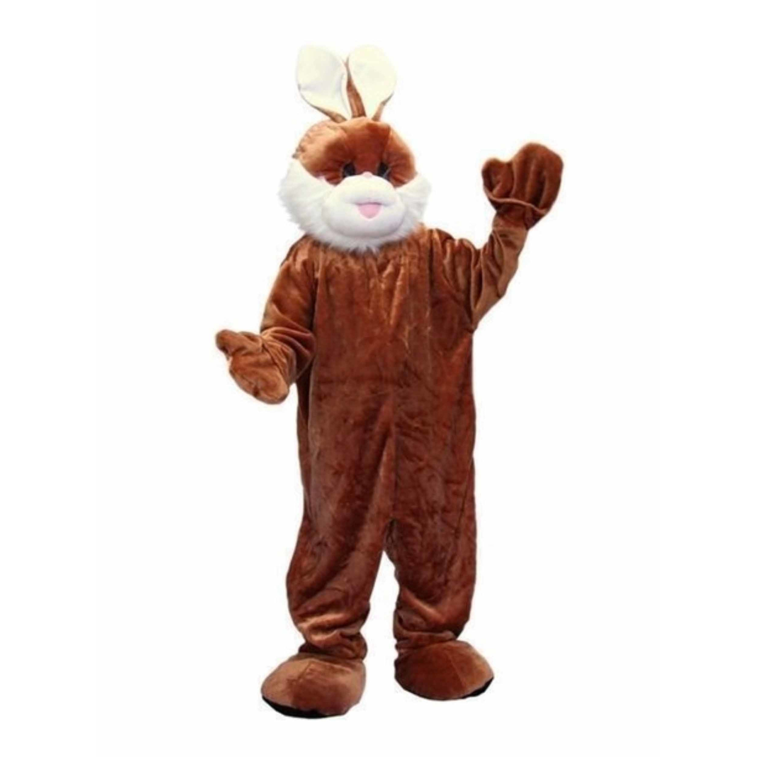 Luxe pluche konijn kostuum