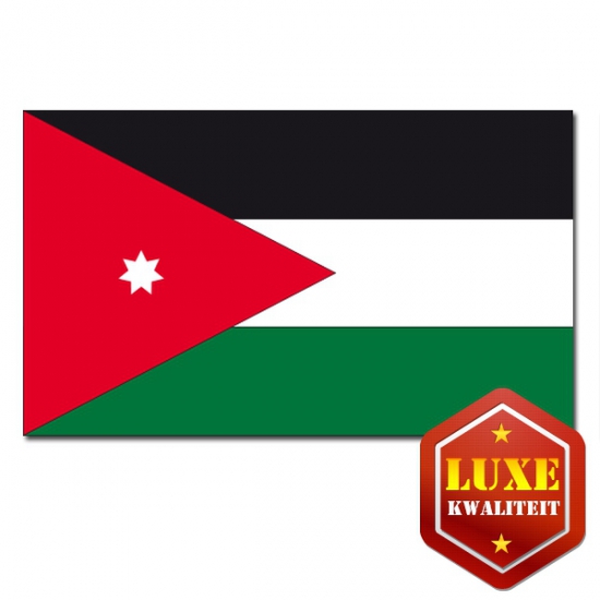 Luxe vlag Jordanië
