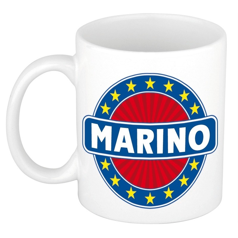 Marino naam koffie mok-beker 300 ml