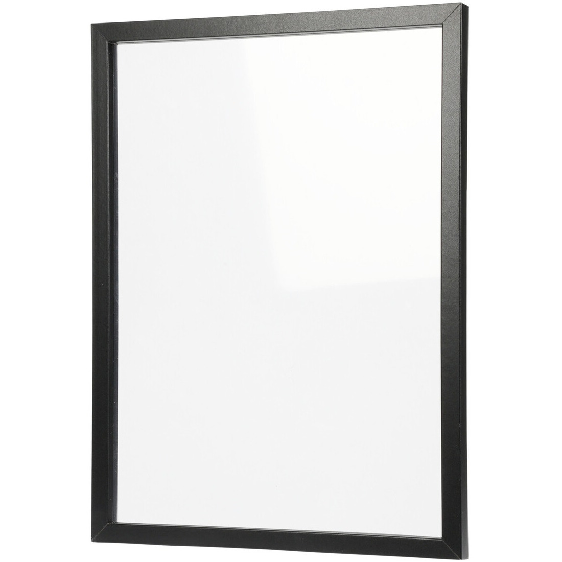 Memobord-schrijfbord voor kantoor of thuis incl. 2x markers wit-zwart 30 x 40 cm