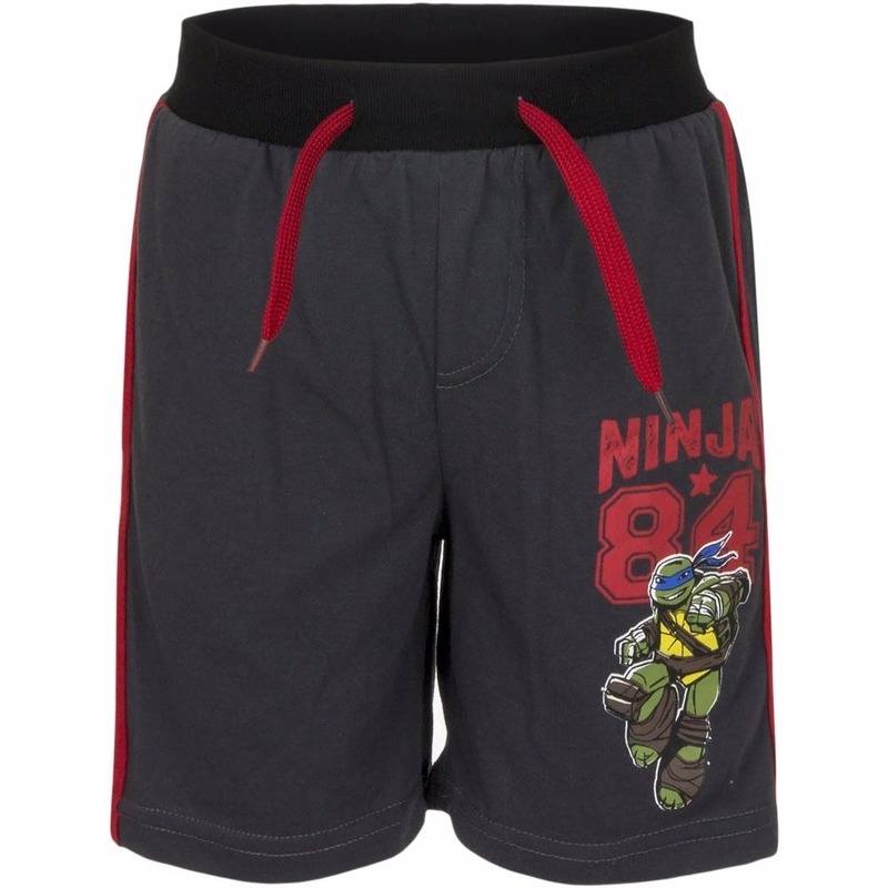 Ninja Turtles korte broek zwart voor jongens 116 (6 jaar) -