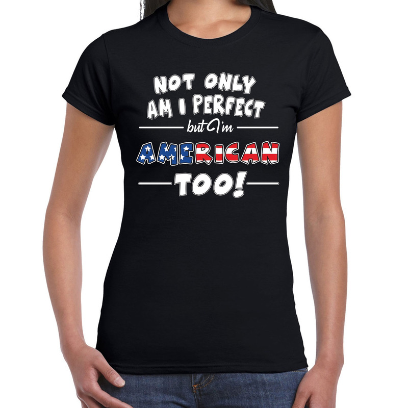 Not only perfect American-Amerika t-shirt voor dames