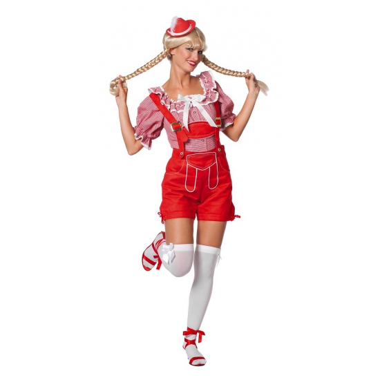 Oktoberfest - Sexy lederhose rood
