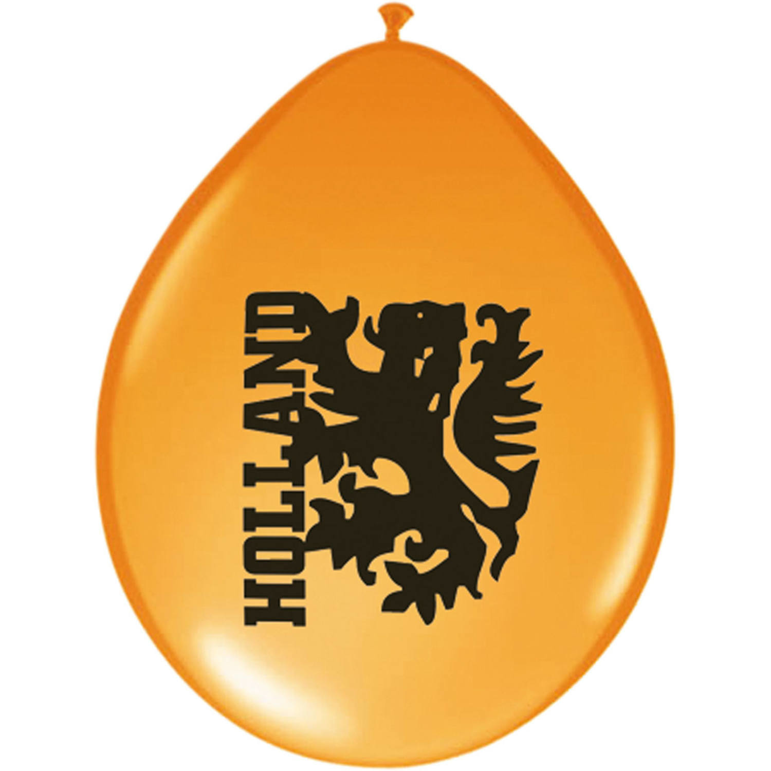 Oranje ballonnen Holland 16 stuks