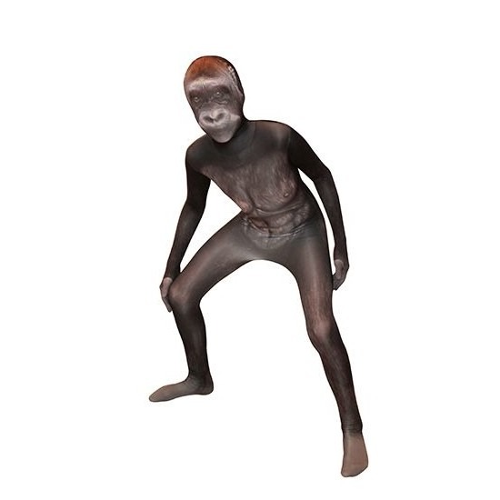 Originele morphsuit gorilla