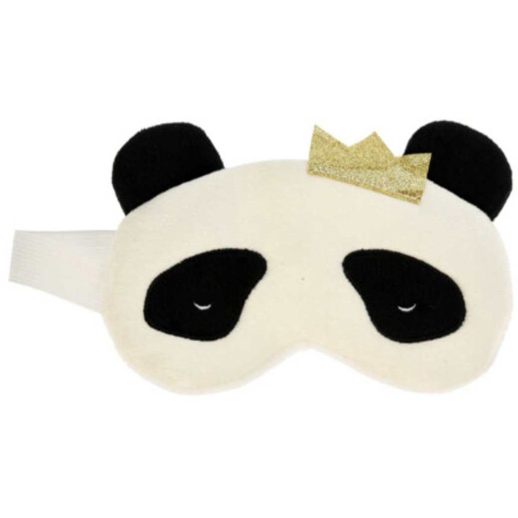 Panda oogmasker-slaapmasker voor kinderen pluche polyester
