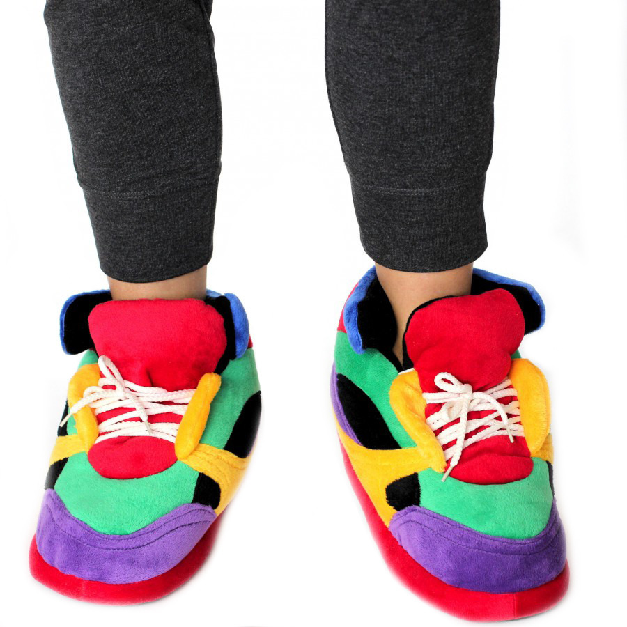Pantoffels-sloffen clownschoenen-sneakers voor kinderen