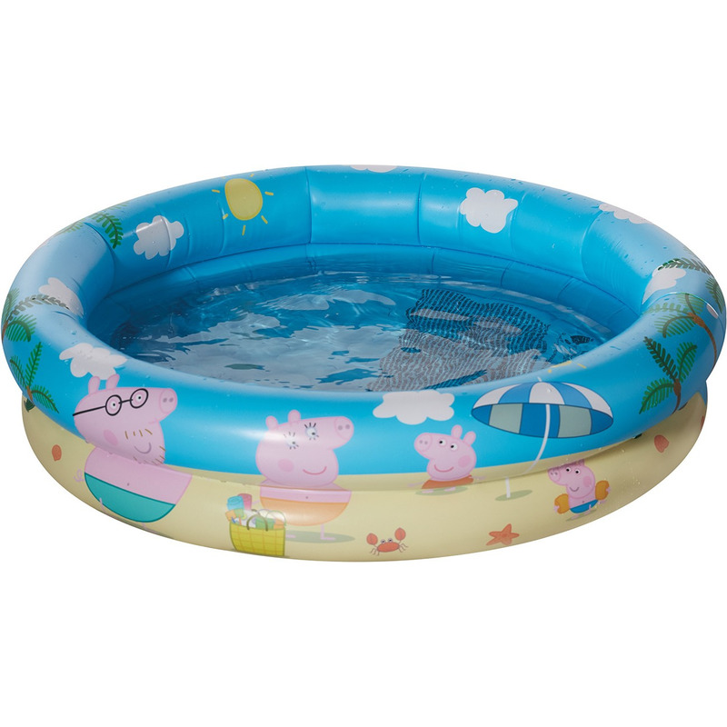 Peppa Pig-Big opblaasbaar zwembad babybadje 78 x 18 cm speelgoed