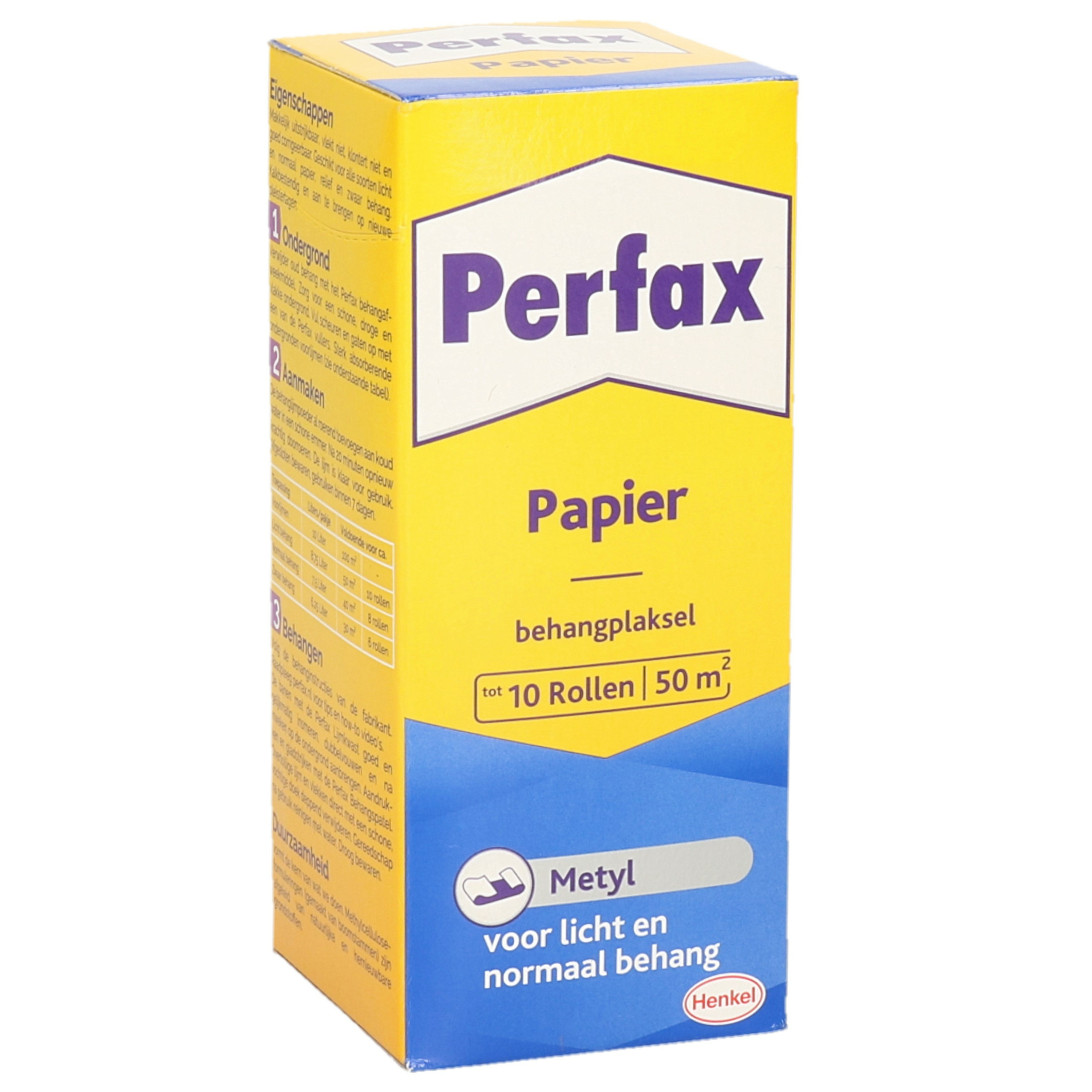 Perfax metyl behanglijm-behangplaksel 125 gram
